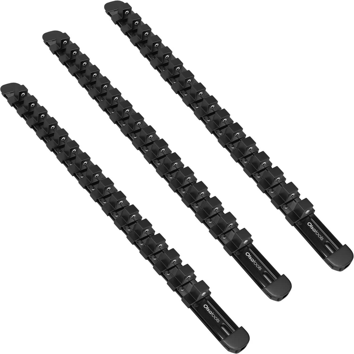 Aluminum Socket Organizer Rails with Locking End Caps - Image 14