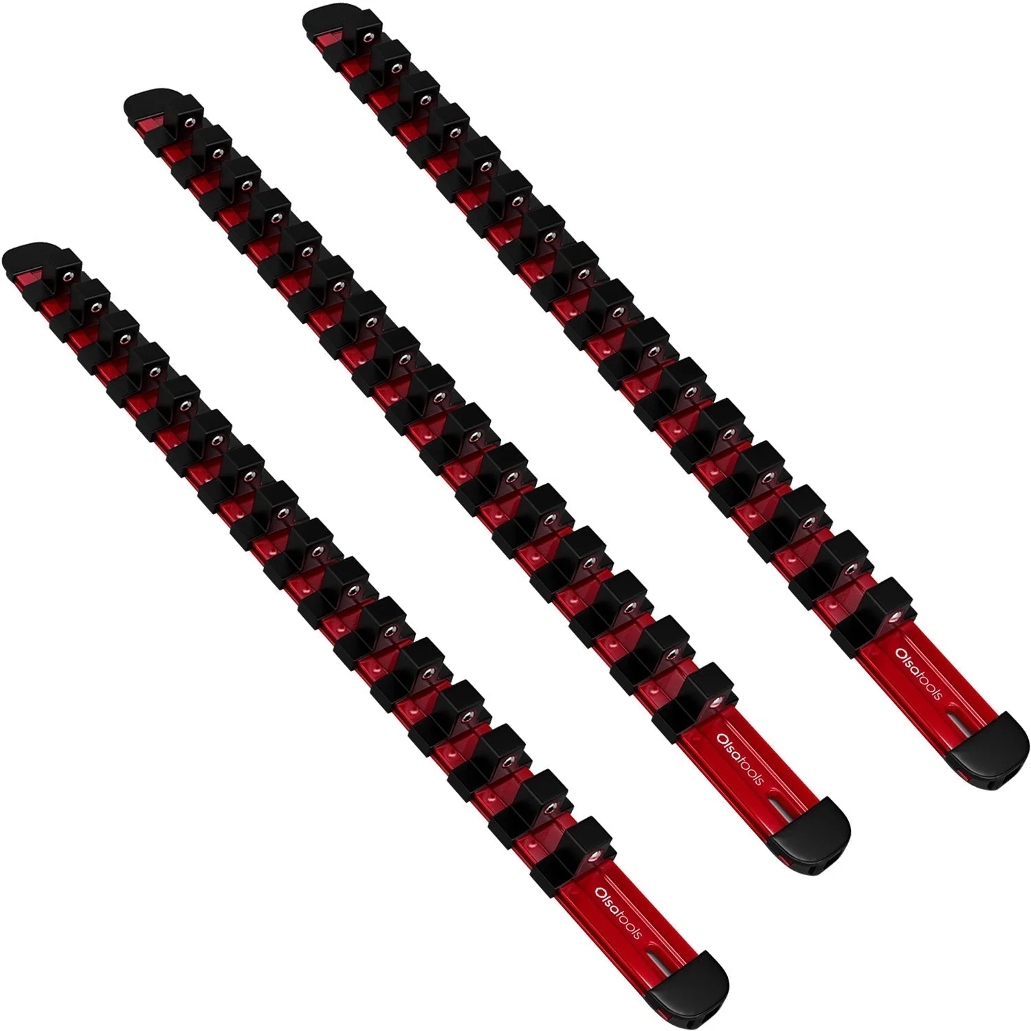 Aluminum Socket Organizer Rails with Locking End Caps - Image 15