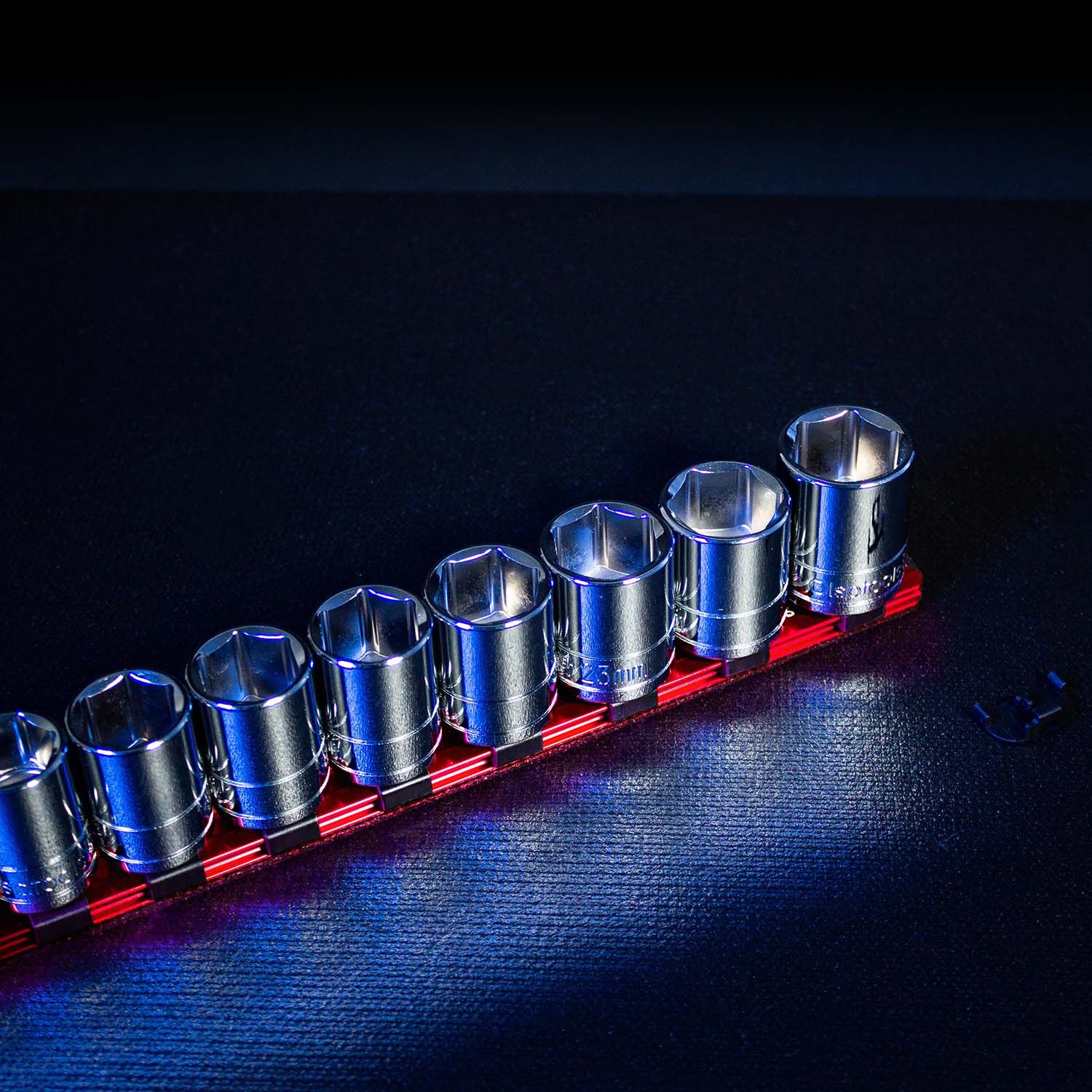 Aluminum Socket Organizer Rails with Locking End Caps - Image 156