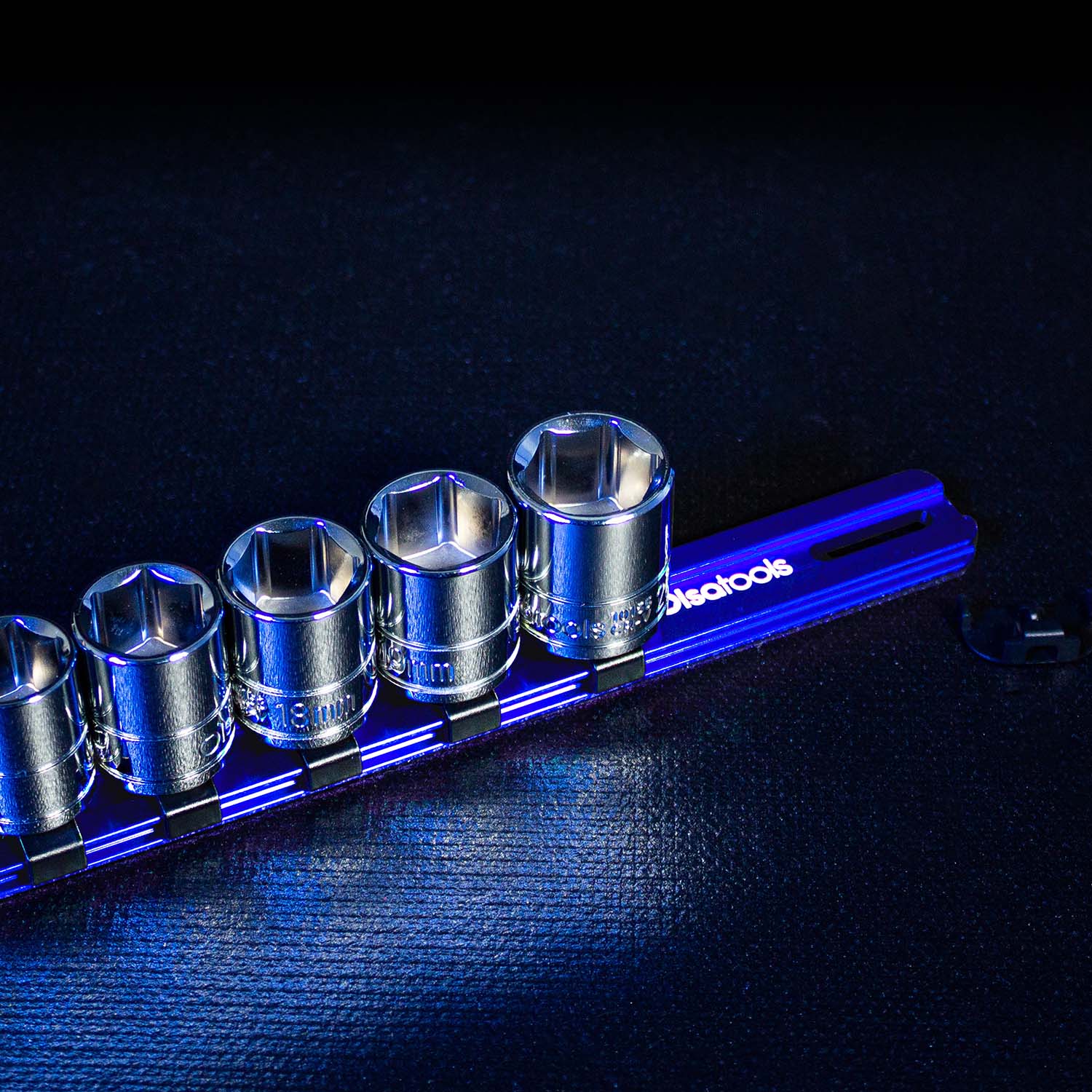 Aluminum Socket Organizer Rails with Locking End Caps - Image 160