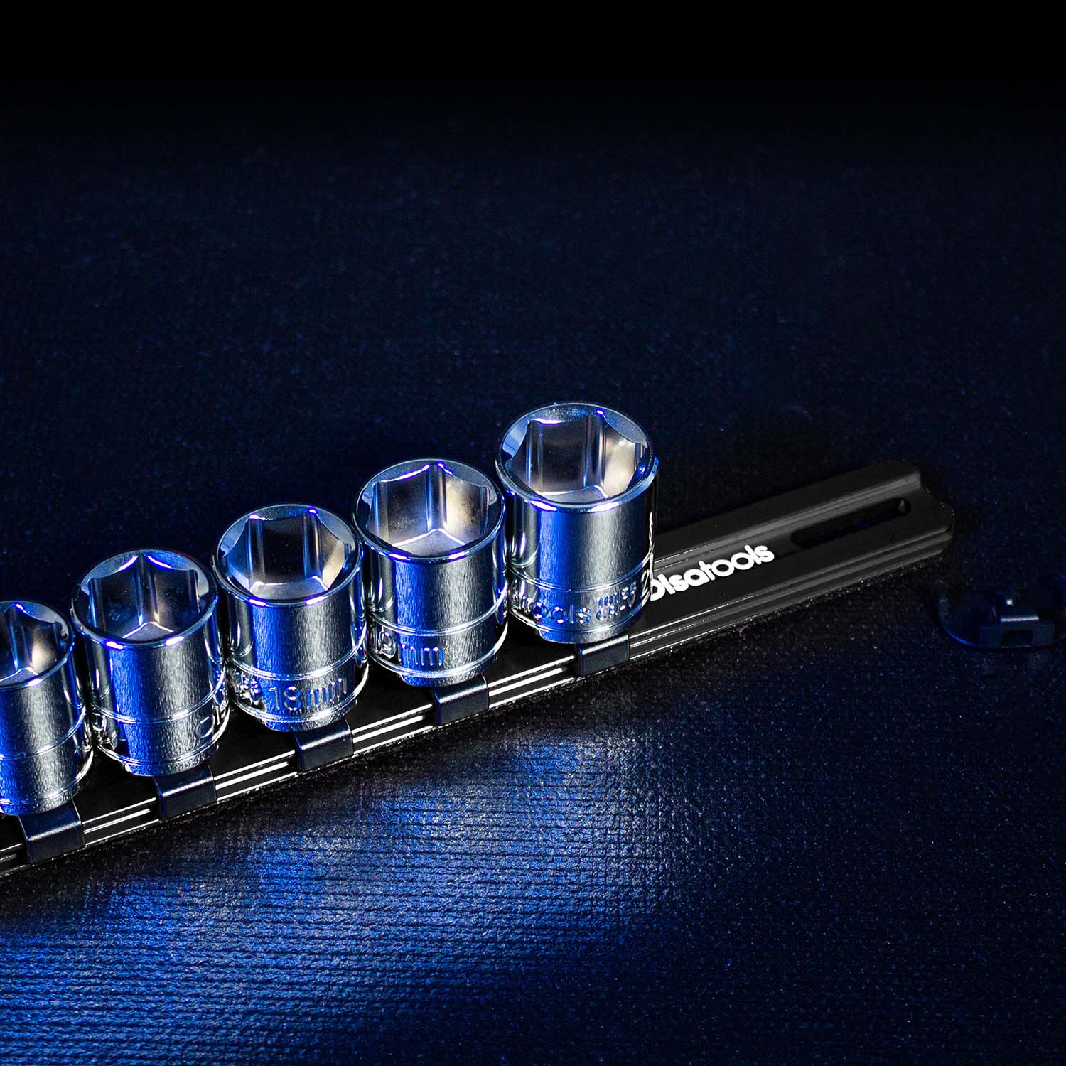 Aluminum Socket Organizer Rails with Locking End Caps - Image 161