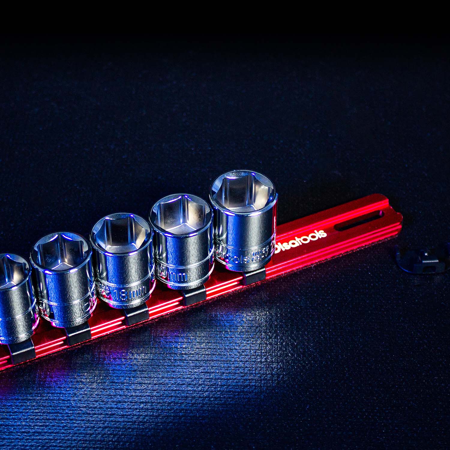 Aluminum Socket Organizer Rails with Locking End Caps - Image 162