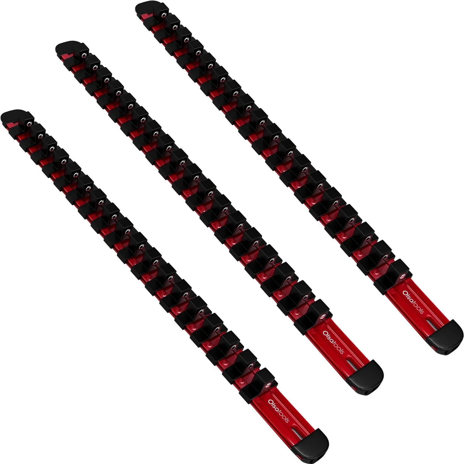 Aluminum Socket Organizer Rails with Locking End Caps - Image 21