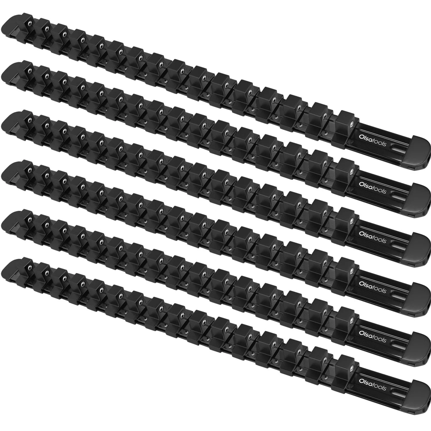 Aluminum Socket Organizer Rails with Locking End Caps - Image 23