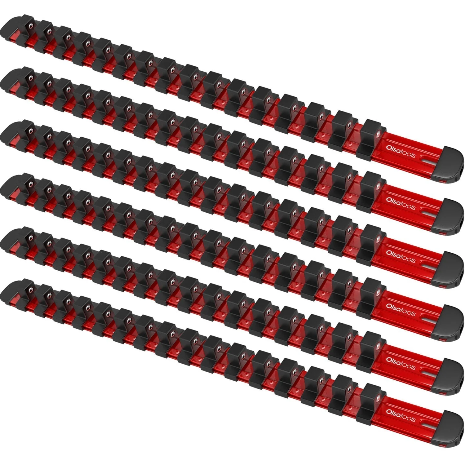 Aluminum Socket Organizer Rails with Locking End Caps - Image 24