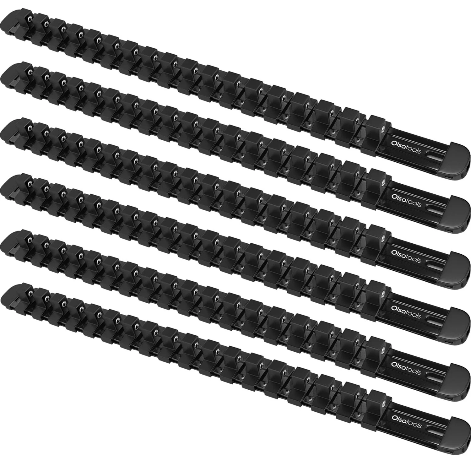 Aluminum Socket Organizer Rails with Locking End Caps - Image 29