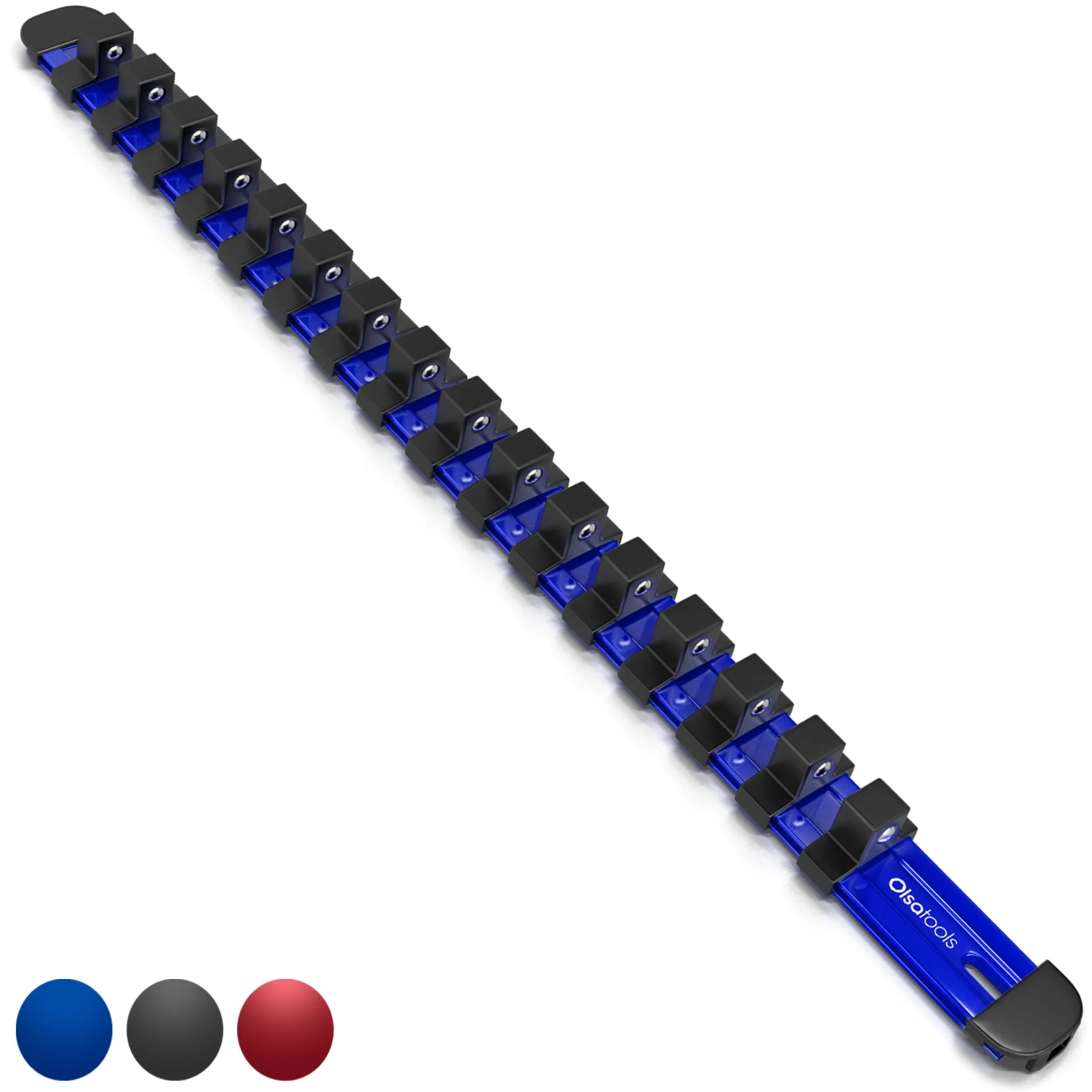 Aluminum Socket Organizer Rails with Locking End Caps - Image 8