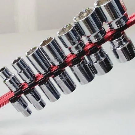 Aluminum Socket Organizer Rails With Rubber End Caps - Image 185