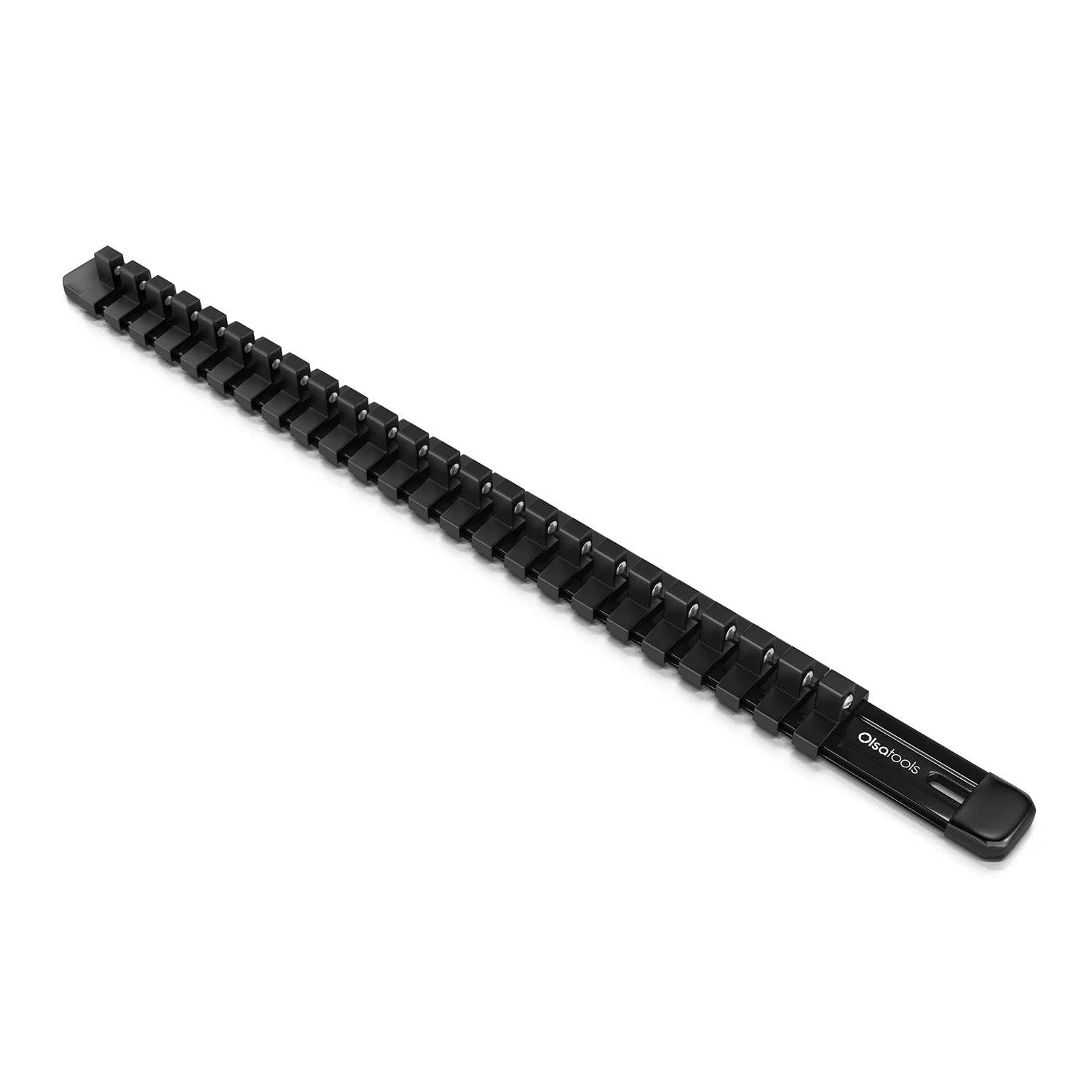 Aluminum Socket Organizer Rails With Rubber End Caps - Image 2