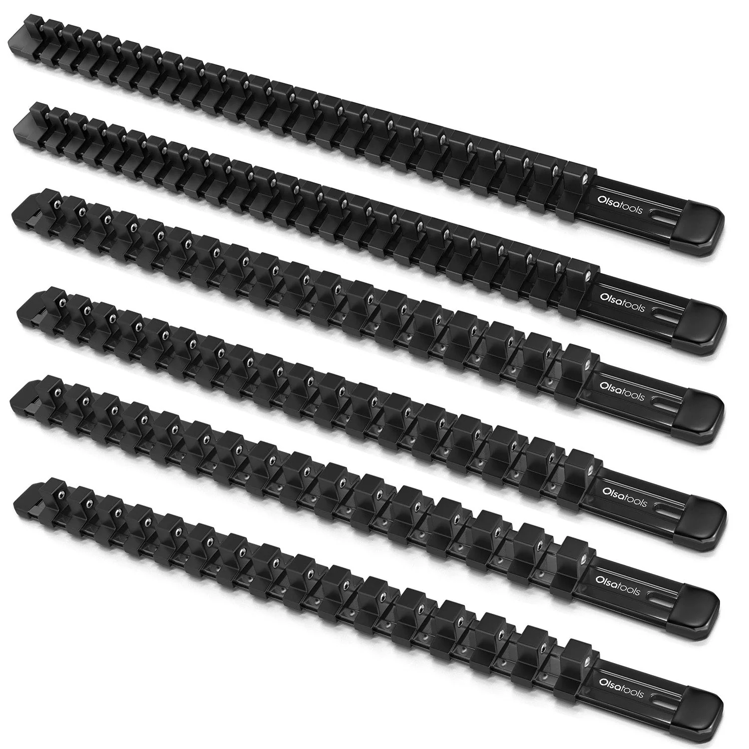 Aluminum Socket Organizer Rails With Rubber End Caps - Image 45