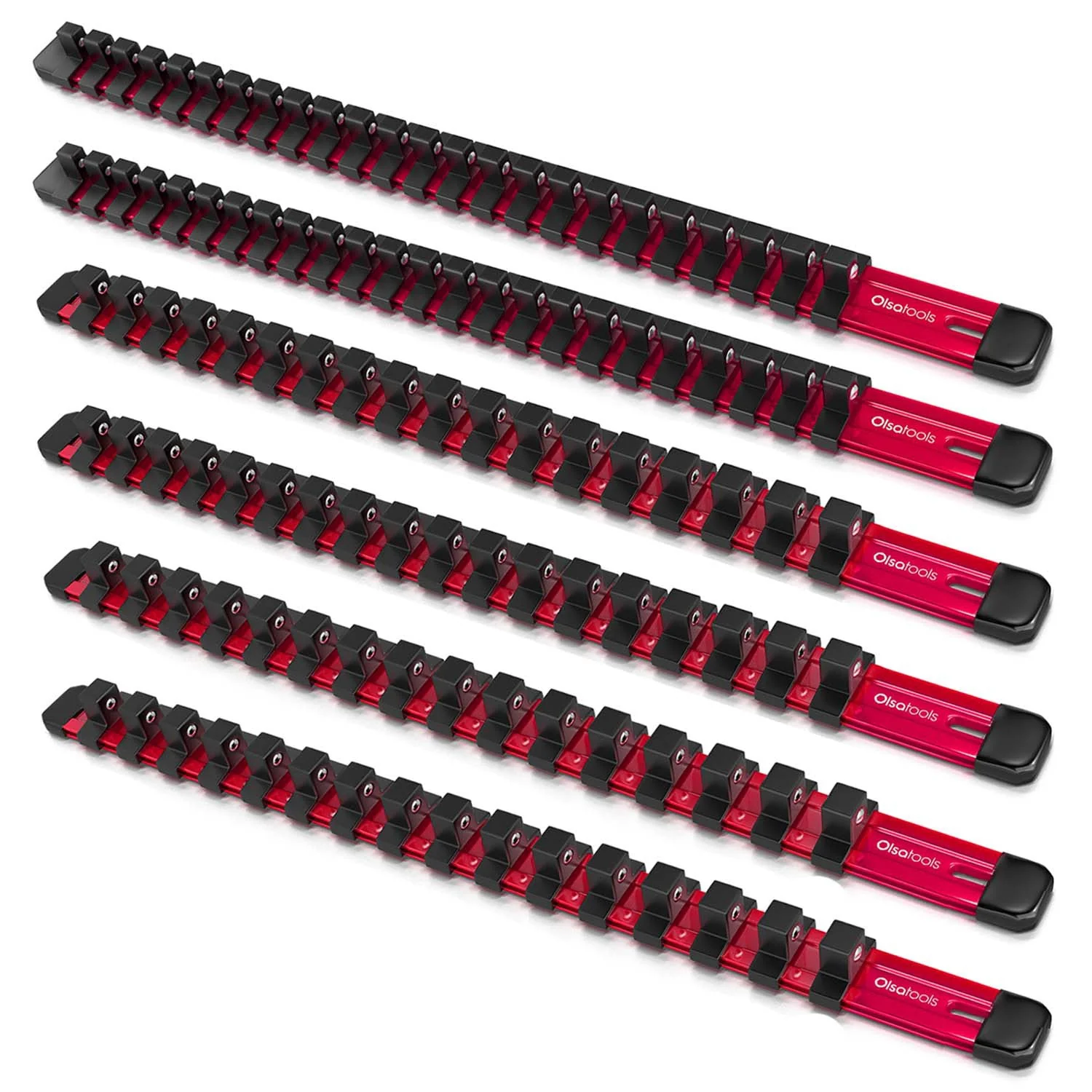 Aluminum Socket Organizer Rails With Rubber End Caps - Image 46