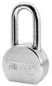Master Lock 2-3/16 in. H X 2-1/2 in. W Steel 5-Pin Cylinder Weather-Resistant Padlock - Image 2