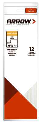 Arrow All Purpose Hot Melt Glue Stick 10 L x 0.5 Dia. in. for Woodworking/Cardboard - Image 2