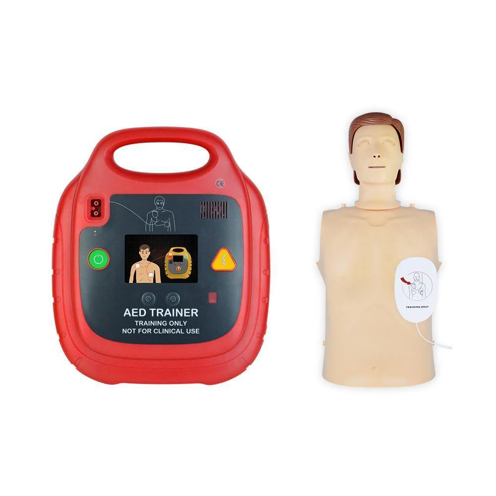 Automated External Defibrillator Trainer, AED Trainer With Training Carry Case - Image 4