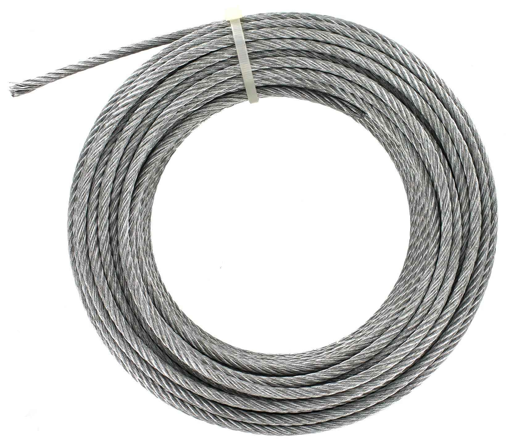 Baron 3/16 in. D X 50 ft. L Galvanized Steel Aircraft Cable - Image 2