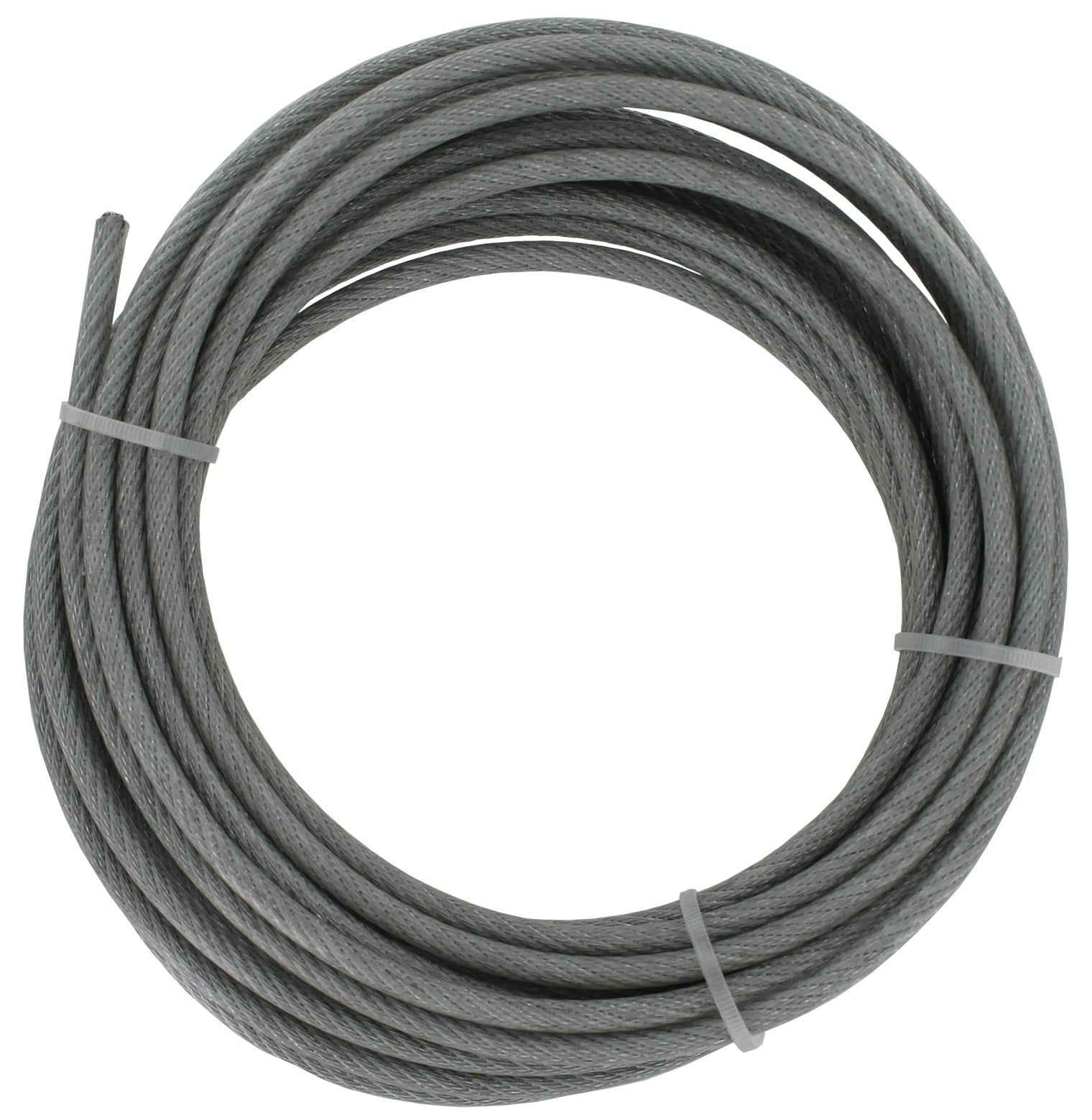 Baron 3/16-1/4 in. D X 30 ft. L Vinyl Coated Galvanized Steel Aircraft Cable - Image 2