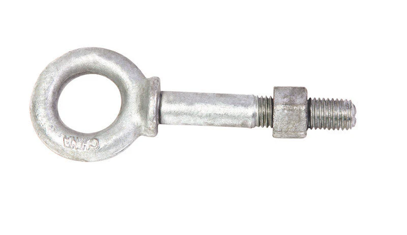 Baron 3/8 in. X 4-1/2 in. L Hot Dipped Galvanized Steel Shoulder Eyebolt Nut Included - Image 2
