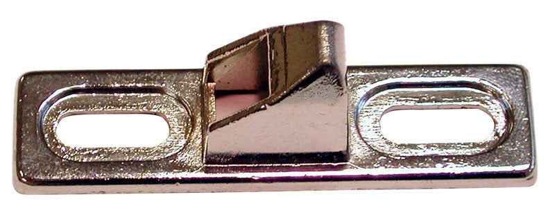 Barton Kramer Chrome Silver Cast Metal Latch Keeper 1 pk - Image 2