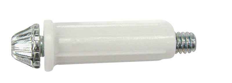 Barton Kramer White Steel Bracket 0.5 in. L X 2 in. H 1 pk - Image 2