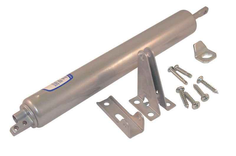 Barton Kramer Silver Aluminum Pneumatic Door Closer - Image 2