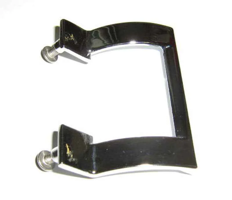 Barton Kramer 2.75 in. H X 2 in. W Chrome Silver Shower Door Handle - Image 2