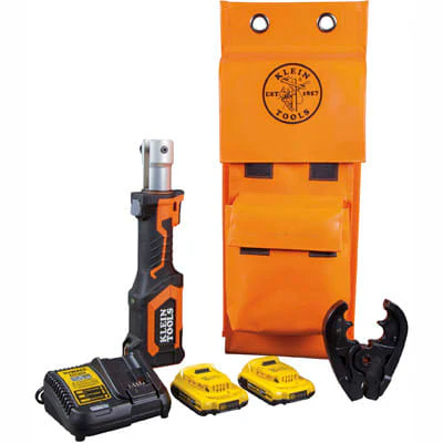BAT207T23 Cable Crimper Kit; 7-Ton Hydraulic; Battery Operated