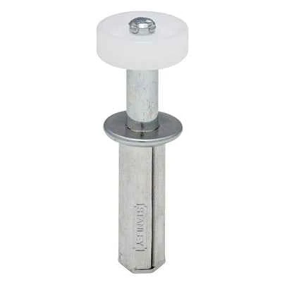 National Hardware Zinc-Plated Plastic/Steel Bi-fold Door Top Wheel Guide 1 pk - Image 3