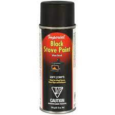 Black Aerosol Stove & BBQ Paint, 340g
