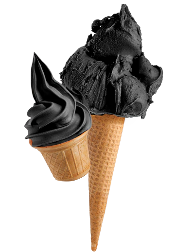 Black Hawaii Ready Base for Gelato & Soft Serve - Case of 8 x 1.45 KG bags - Rubicone Canada - Ships Free Within Canada on Orders Above CAD $199 - Image 3