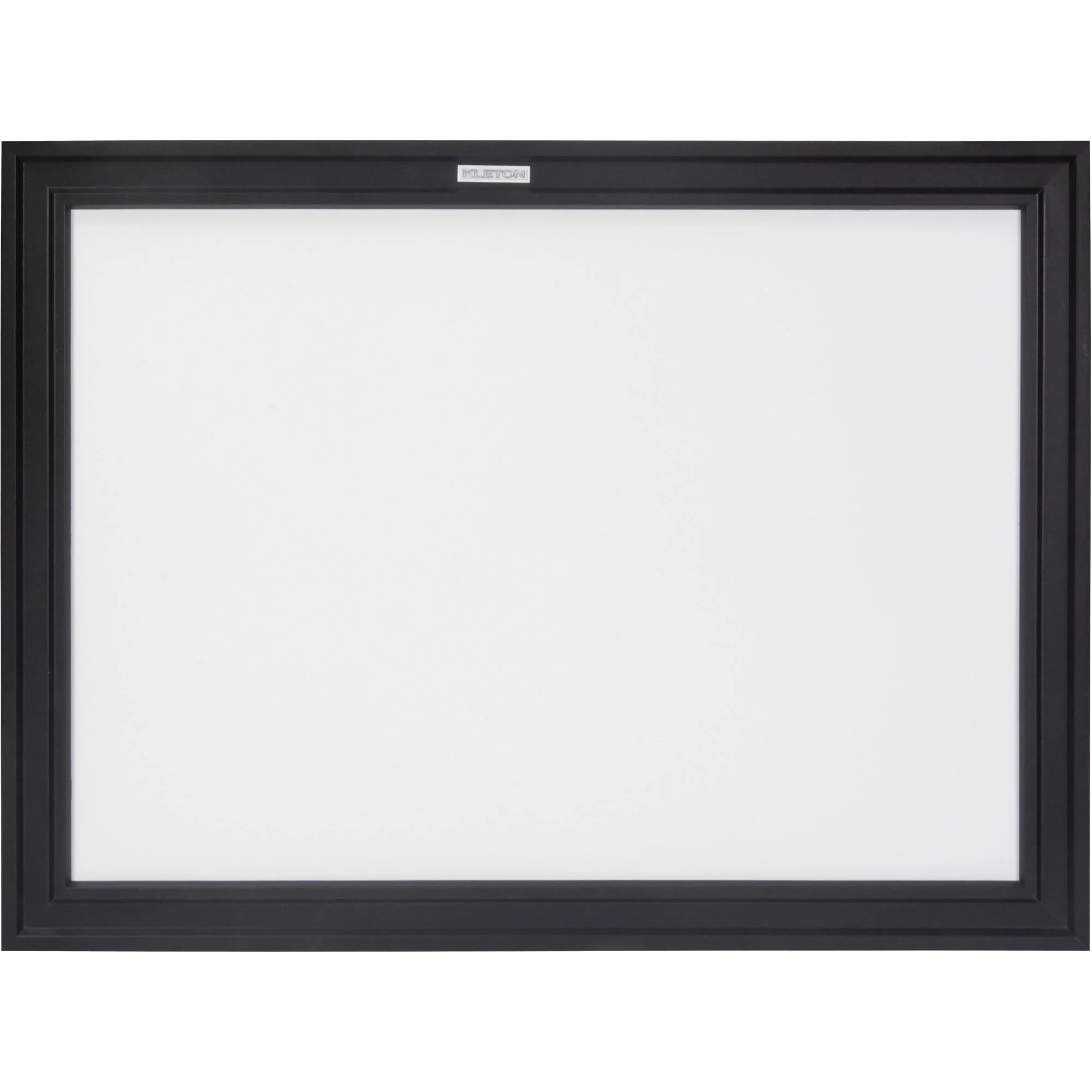 Black MDF Frame Whiteboard