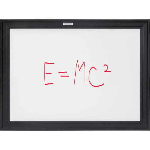 Black MDF Frame Whiteboard - Image 2