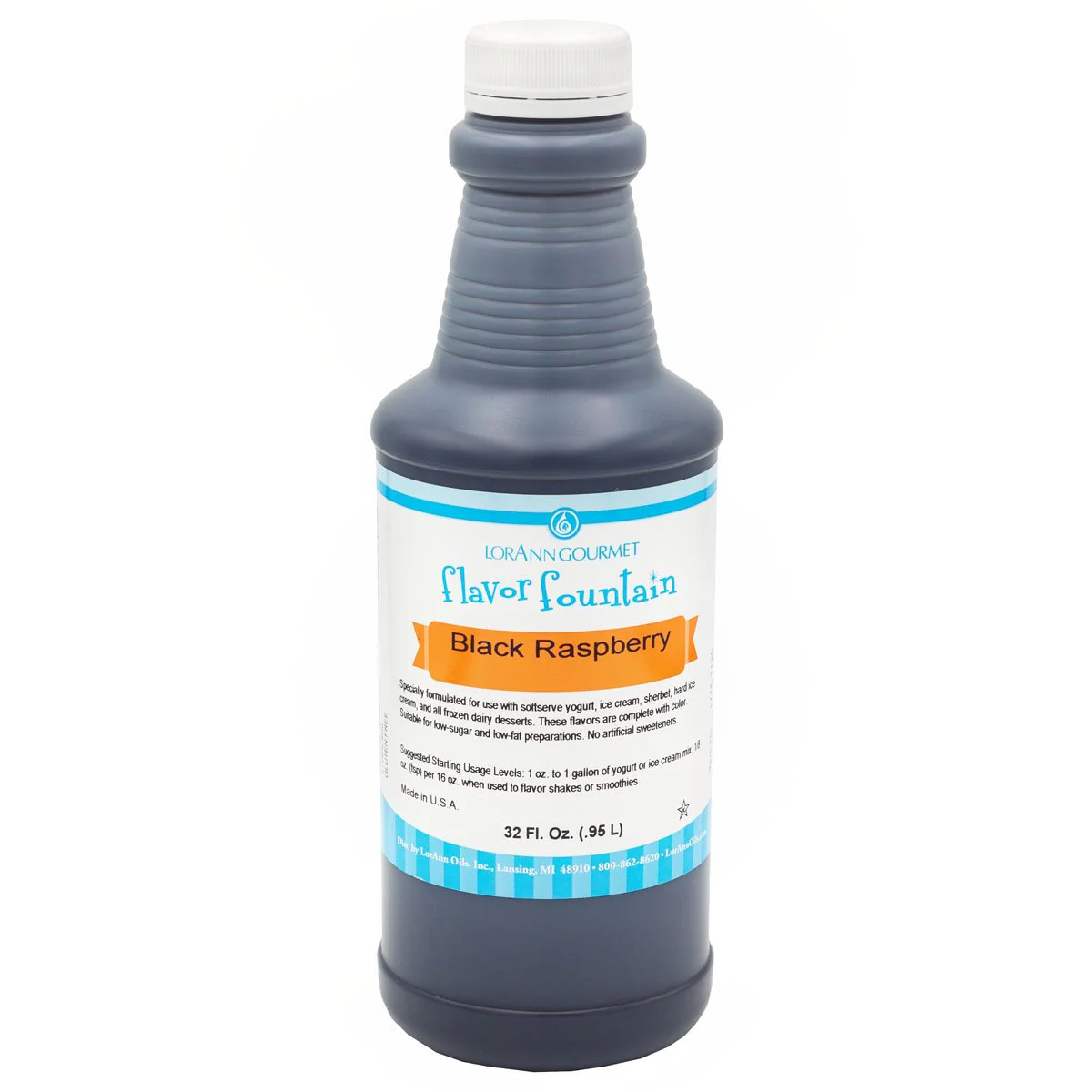 Black Raspberry Flavor Fountain - 4 oz. - 32 oz. - Ice Cream and Beverage Flavors - LorAnn Oils - Canadian Distribution - Ships Free Within Canada on Orders Above CAD $199 - Image 2