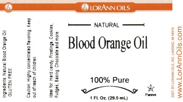 Blood Orange Oil Natural - Food Grade Essential Oils 1 oz., 16 oz., 1 Gallon - Ships Free Within Canada on Orders Above CAD $199 - Image 3