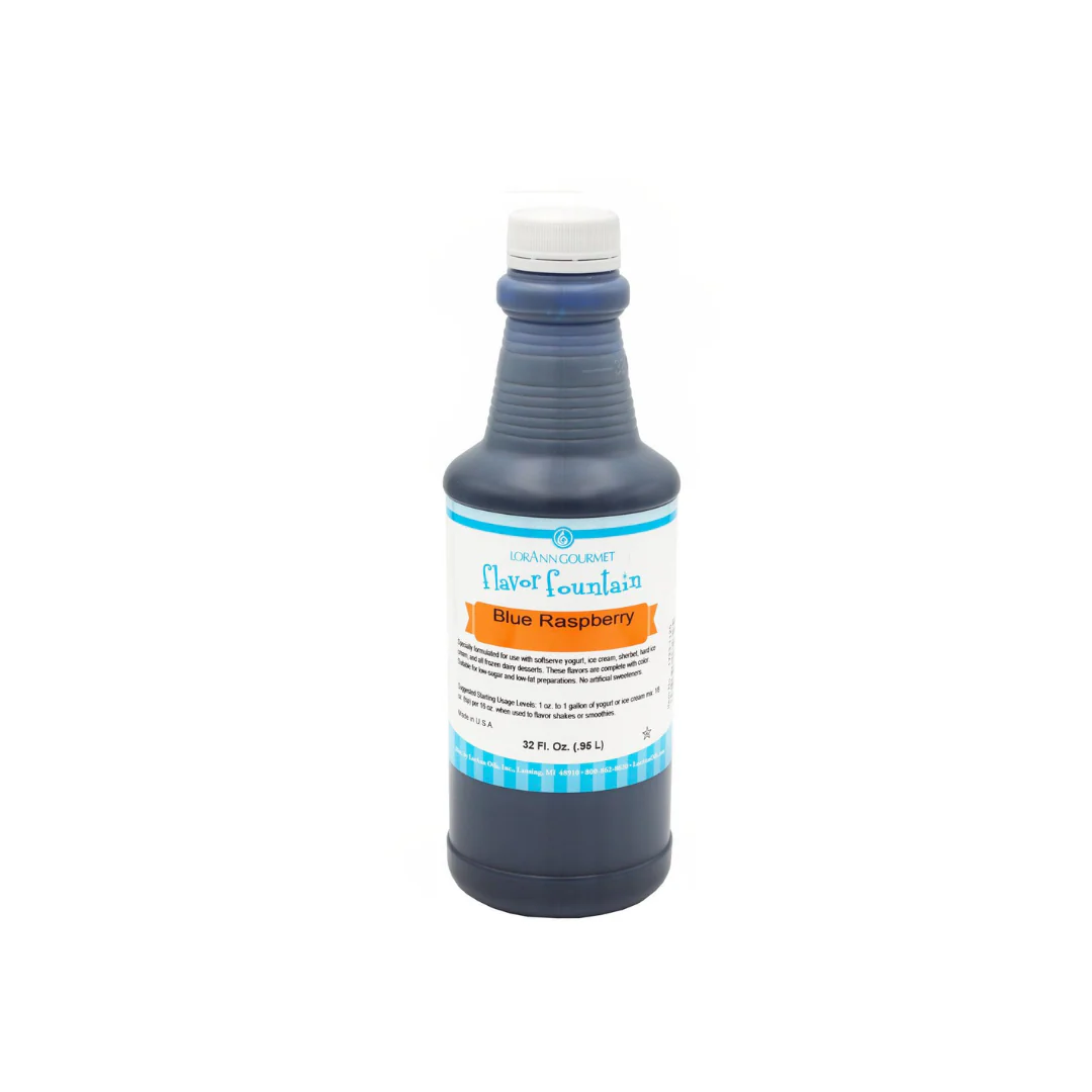 Blue Raspberry Flavor - 4 oz. - 32 oz. - Ice Cream and Beverage Flavors - LorAnn Oils - Canadian Distribution - Ships Free Within Canada on Orders Above CAD $199 - Image 2