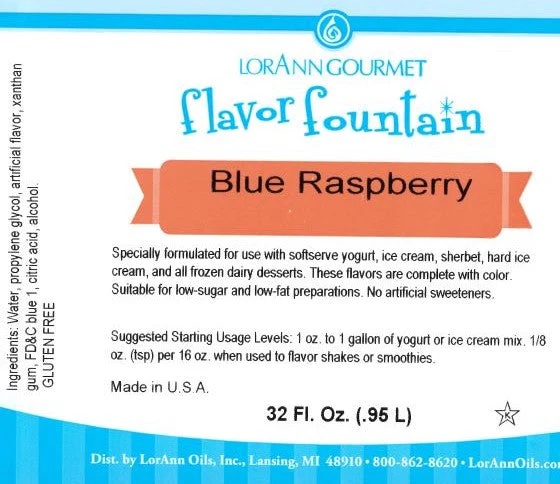 Blue Raspberry Flavor - 4 oz. - 32 oz. - Ice Cream and Beverage Flavors - LorAnn Oils - Canadian Distribution - Ships Free Within Canada on Orders Above CAD $199 - Image 4