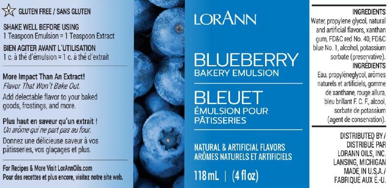 Blueberry Bakery Emulsion - 4 oz. - 16 oz., 1 Gallon, 5 Gallons - Bakery Emulsions Canada - Ships Free Within Canada on Orders Above CAD $199 - Image 4