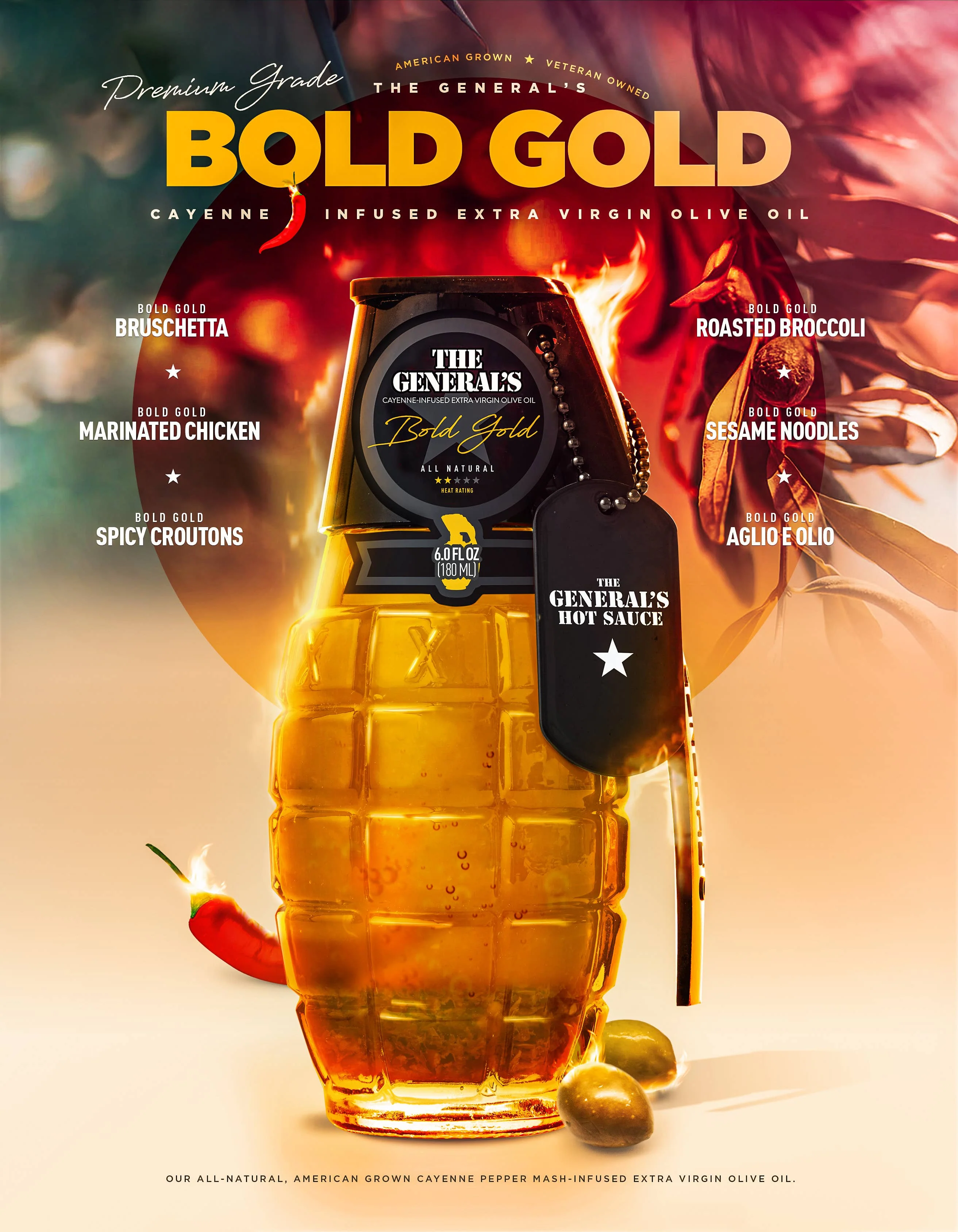 Bold Gold - The General's Hot Sauce - Image 3