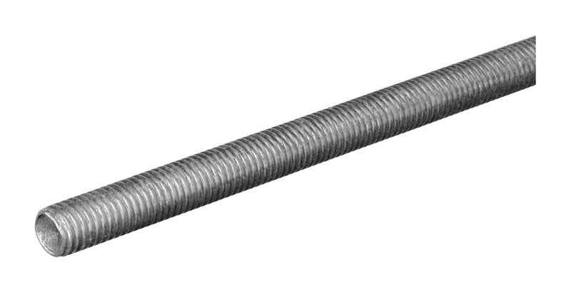 Boltmaster 5/8-11 in. Dia. x 72 in. L Steel Threaded Rod (Pack of 3) - Image 2