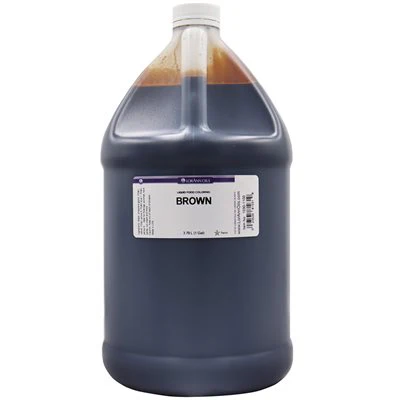 Brown Liquid Food Color - Liquid Food Coloring - 4 oz - 1 Gallon - Ships Free Within Canada on Orders Above CAD $199 - Image 3