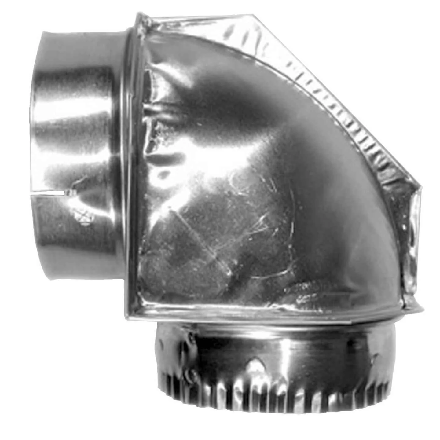 Builder's Best Dryer Elbow 4" Aluminum 90° 10161 - Image 2