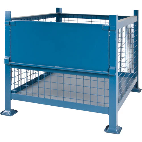 Bulk Stacking Containers, 34.5" W x 40.5" D x 30" H, 3000 lbs. Capacity - Image 2