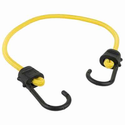 Keeper Black/Yellow Bungee Cord 24 in. L X 0.315 in. 4 pk - Image 2