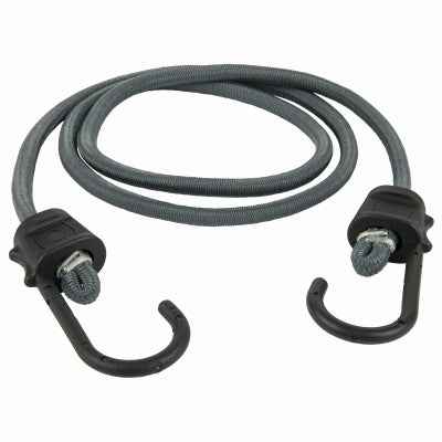 Keeper Black/Orange Bungee Cord 36 in. L X 0.374 in. 1 pk - Image 2
