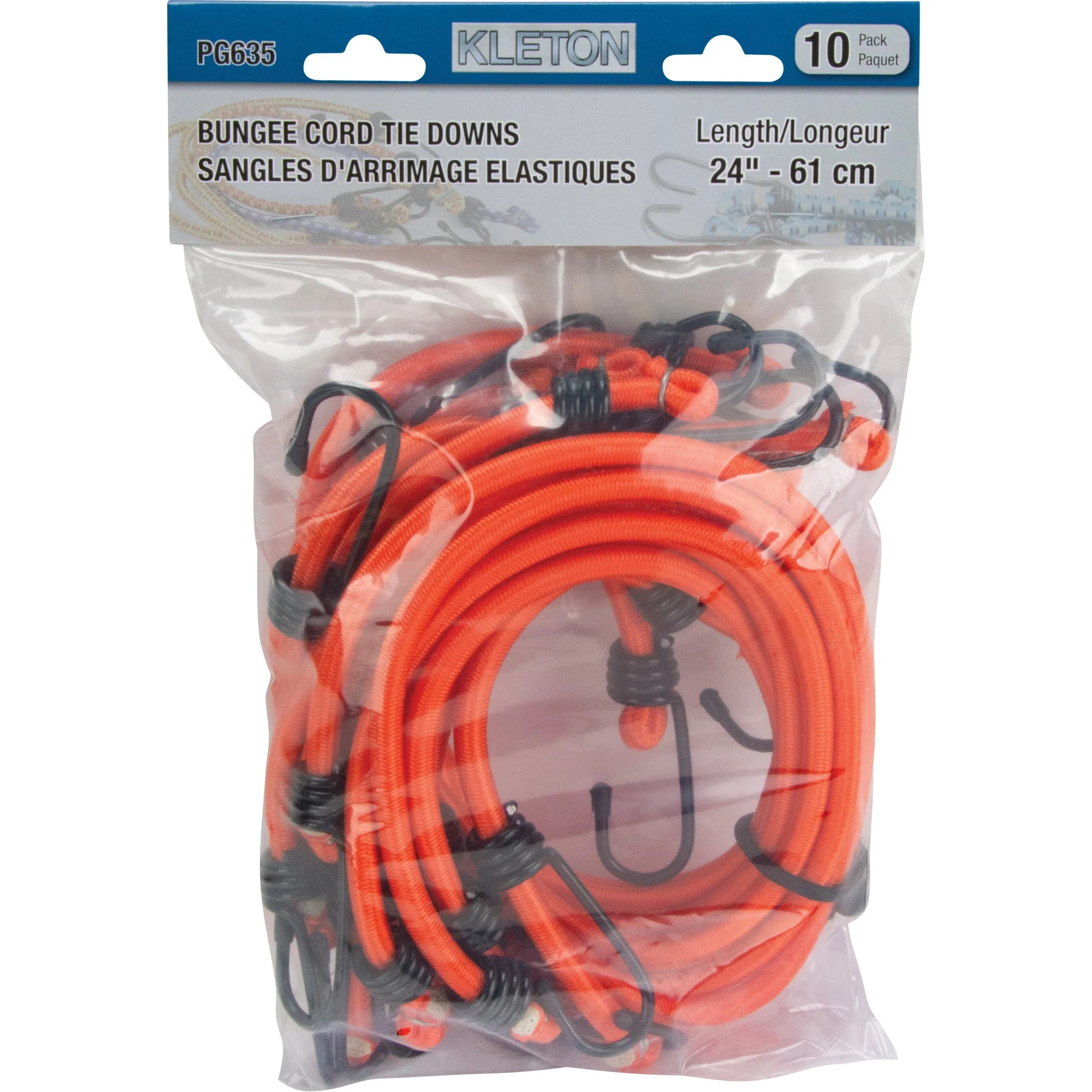 Bungee Cord Tie Downs, 24" - Image 2