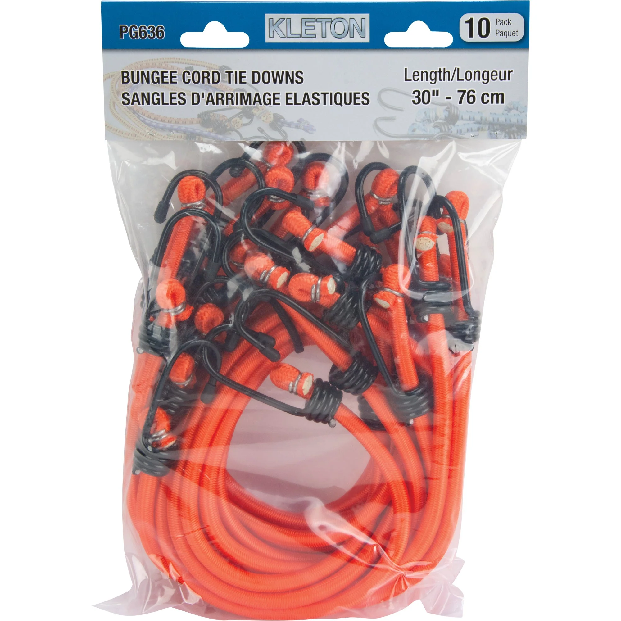 Bungee Cord Tie Downs, 30" - Image 2