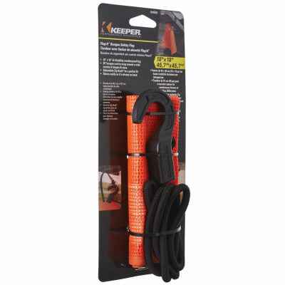 Keeper Flag-It Orange Bungee Flag 18 in. L x 0.25 in. 1 pk - Image 2