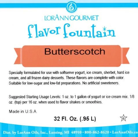 Butterscotch Flavor - 4 oz. - 32 oz. - Ice Cream and Beverage Flavors - LorAnn Oils - Canadian Distribution - Ships Free Within Canada on Orders Above CAD $199 - Image 3
