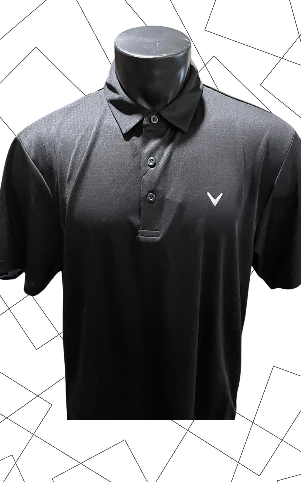 Callaway Mens MicroTexture Golf Polo CGKSC0F9