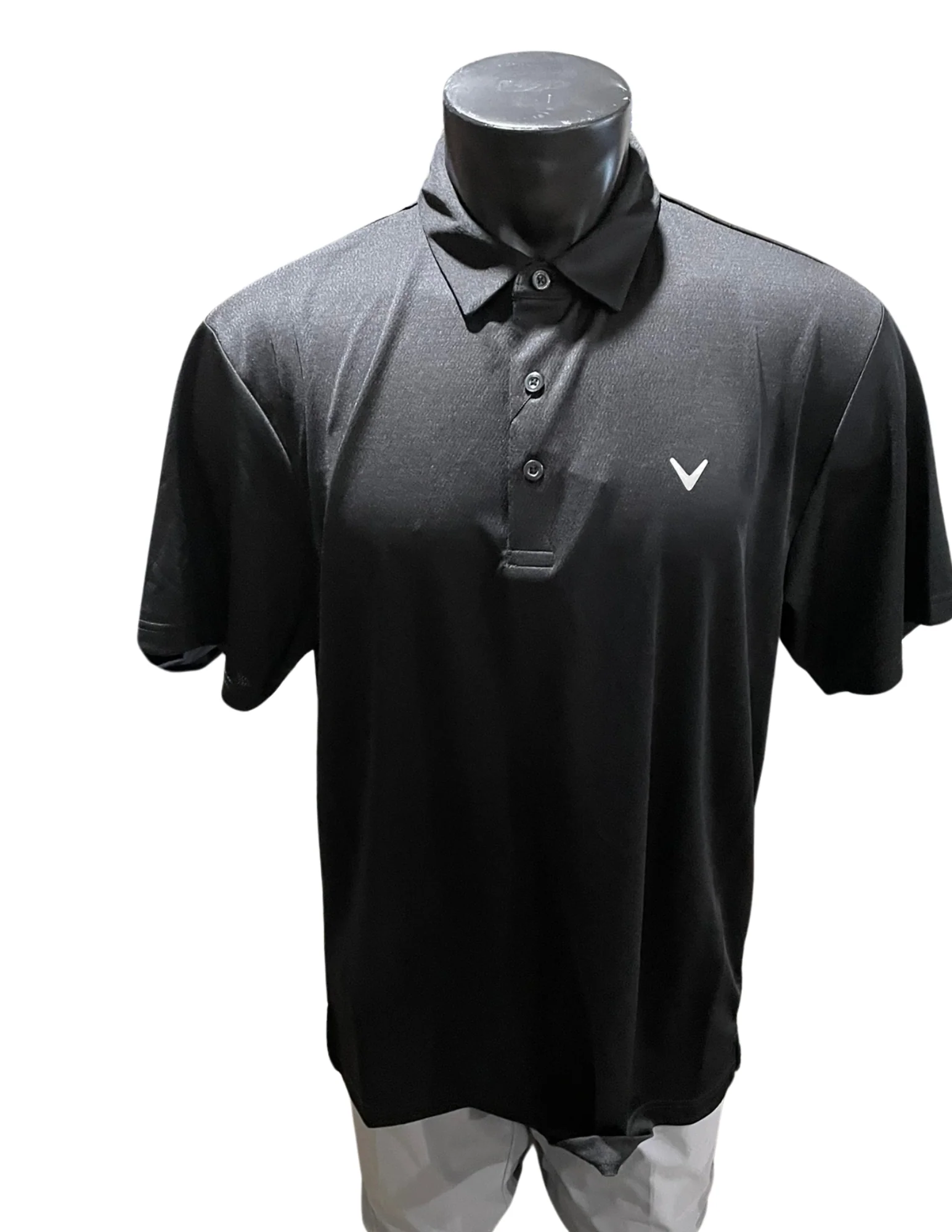 Callaway Mens MicroTexture Golf Polo CGKSC0F9 - Image 2