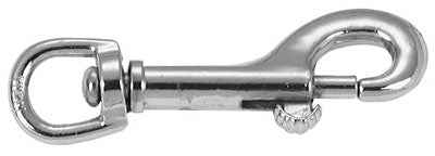Campbell Chain 1 in. Dia. x 4-5/8 in. L Zinc-Plated Iron Bolt Snap 100 lb. (Pack of 10) - Image 2